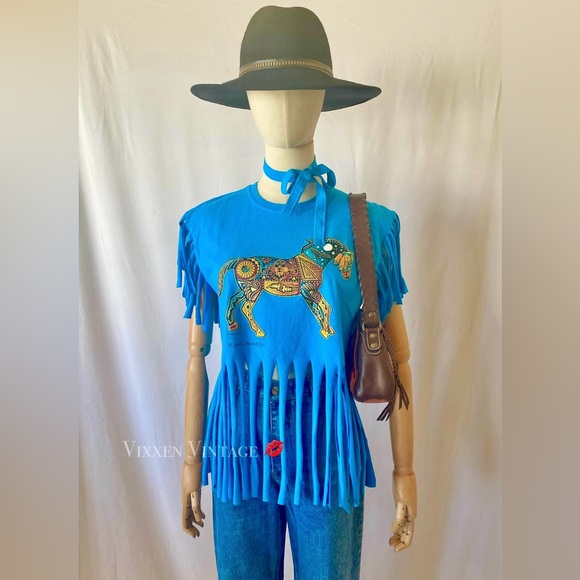Tee Marron Vintage Upcycled by Josua Carvalho